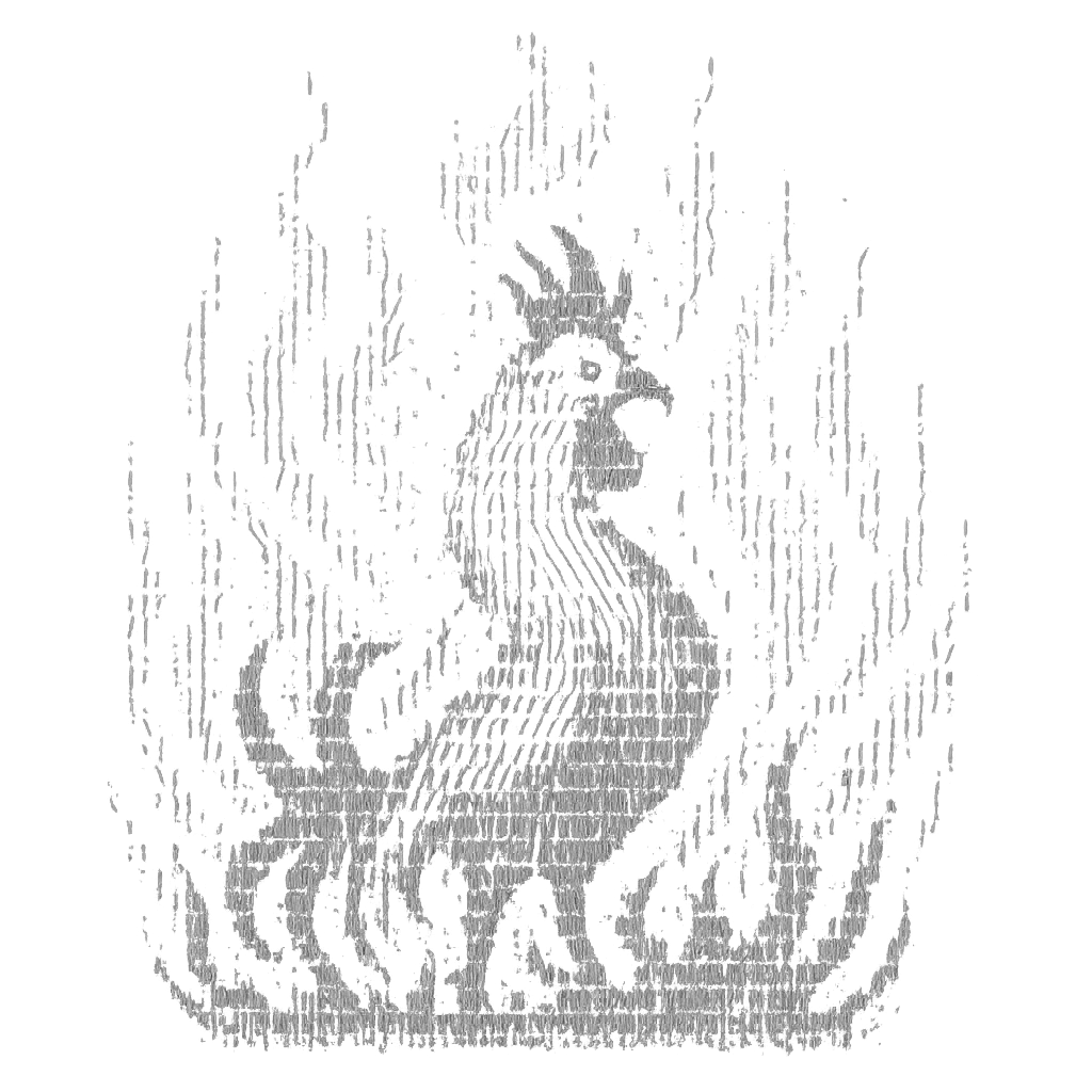 Fiery Rooster Logo